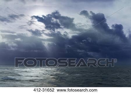 Clouds in sky over ocean, Devon, United Kingdom View Large Photo Image Stock Image - Clouds in sky over ocean, Devon, United Kingdom. Fotosearch