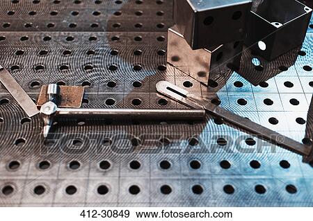 Parts and steel pieces in steel factory View Large Photo Image Stock Photo - Parts and steel pieces in steel factory. Fotosearch