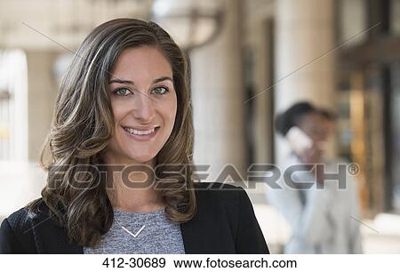 Portrait confident corporate businesswoman View Large Photo Image Stock Photo - Portrait confident corporate businesswoman. Fotosearch