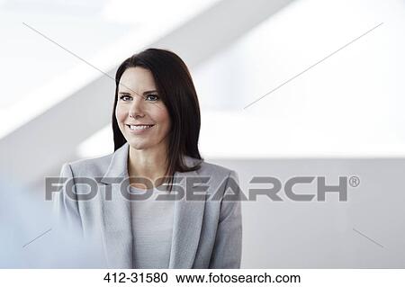 Portrait smiling businesswoman View Large Photo Image Stock Image - Portrait smiling businesswoman. Fotosearch