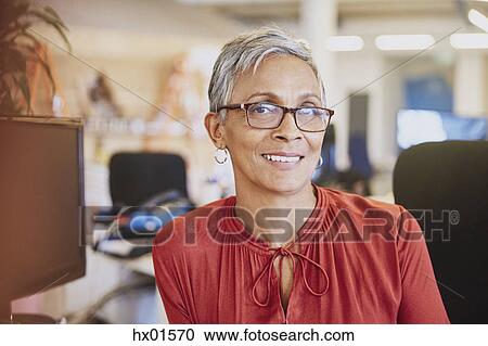 Portrait smiling businesswoman View Large Photo Image Stock Image - Portrait smiling businesswoman. Fotosearch