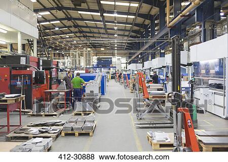 Stock Photo - Steel factory. Fotosearch