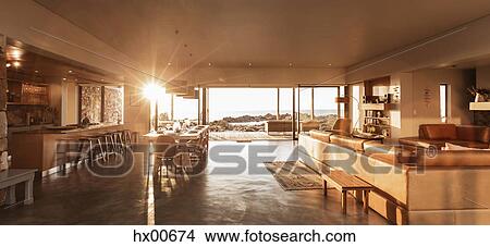 Sun shining in luxury home View Large Photo Image Picture - Sun shining in luxury home. Fotosearch