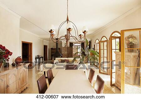 Stock Photo - Luxury dining room. Fotosearch