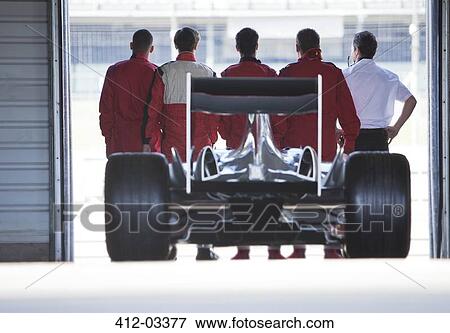 Race car sitting in garage View Large Photo Image Stock Photo - Race car sitting in garage. Fotosearch