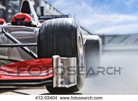 Race car sitting on track View Large Photo Image Picture - Race car sitting on track. Fotosearch