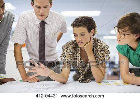 Business people talking in meeting View Large Photo Image Stock Image - Business people talking in meeting. Fotosearch