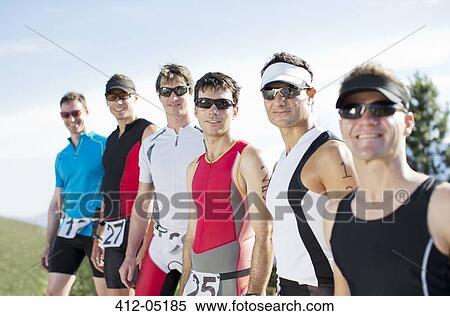 Runners smiling together outdoors View Large Photo Image Stock Photography - Runners smiling together outdoors. Fotosearch