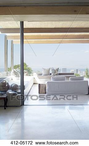Open floor plan of modern house View Large Photo Image Stock Image - Open floor plan of modern house. Fotosearch