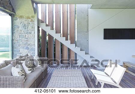 Sofa, chairs and table in modern living room View Large Photo Image Stock Image - Sofa, chairs and table in modern living room. Fotosearch
