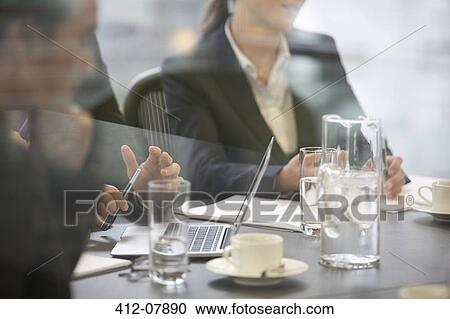 Business people in meeting View Large Photo Image Stock Image - Business people in meeting. Fotosearch