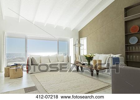 Stock Photo - Luxury living room. Fotosearch