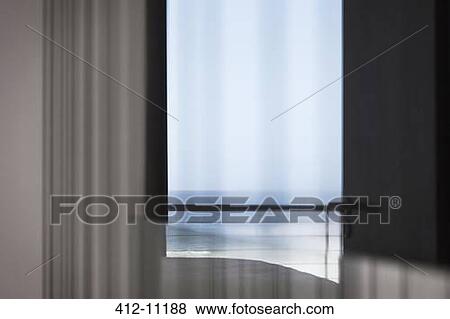 Stock Photo - Balcony overlooking ocean. Fotosearch