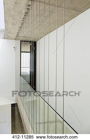Wires along modern corridor View Large Photo Image Stock Photography - Wires along modern corridor. Fotosearch