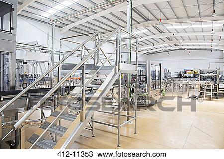 Machinery in factory View Large Photo Image Stock Image - Machinery in factory. Fotosearch