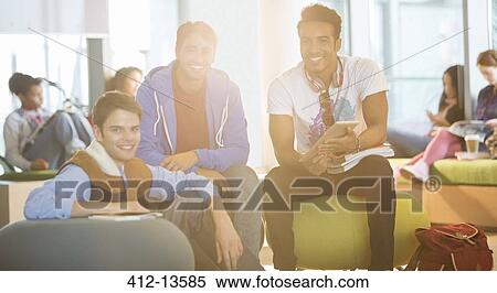 University students smiling in lounge View Large Photo Image Stock Photography - University students smiling in lounge. Fotosearch