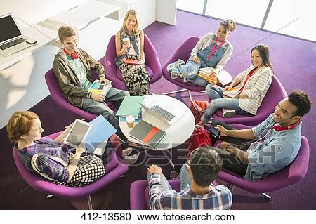 University students talking in circle View Large Photo Image Stock Image - University students talking in circle. Fotosearch