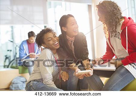 University students talking in lounge View Large Photo Image Stock Photo - University students talking in lounge. Fotosearch