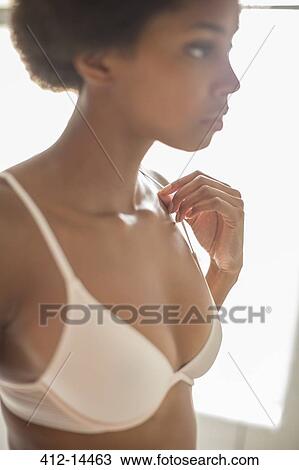 Close up of woman in bra View Large Photo Image Stock Image - Close up of woman in bra. Fotosearch