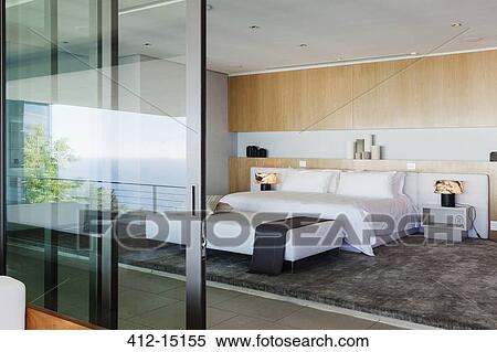Modern bedroom View Large Photo Image Stock Photography - Modern bedroom. Fotosearch