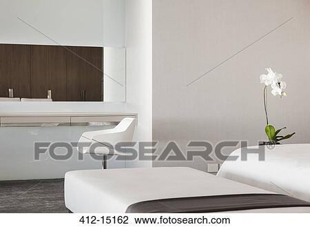 Stool and vanity table in luxury bedroom View Large Photo Image Stock Image - Stool and vanity table in luxury bedroom. Fotosearch