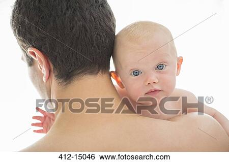 Father carrying baby girl View Large Photo Image Stock Photograph - Father carrying baby girl. Fotosearch