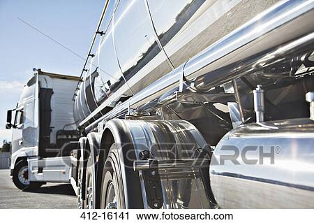 Stainless steel milk tanker View Large Photo Image Stock Image - Stainless steel milk tanker. Fotosearch