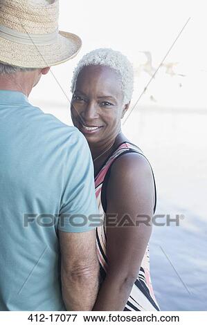 Portrait of senior couple on beach View Large Photo Image Stock Photo - Portrait of senior couple on beach. Fotosearch