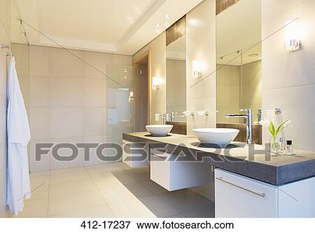 Modern bathroom View Large Photo Image Stock Photo - Modern bathroom. Fotosearch