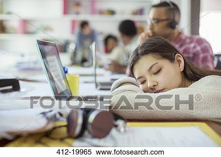 Woman sleeping at conference table View Large Photo Image Stock Photography - Woman sleeping at conference table. Fotosearch