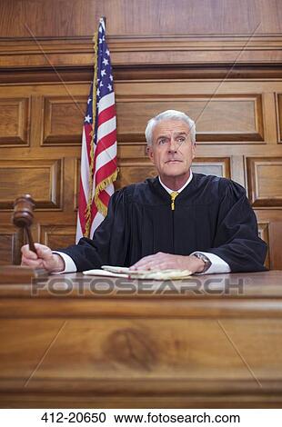 Judge banging gavel in court View Large Photo Image Stock Image - Judge banging gavel in court . Fotosearch