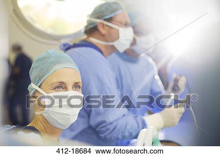 Portrait of female anesthesiologist in operating theater View Large Photo Image Picture - Portrait of female anesthesiologist in operating theater. Fotosearch