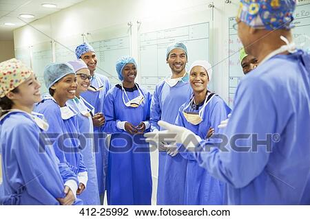 Surgeons meeting in hospital View Large Photo Image Stock Image - Surgeons meeting in hospital. Fotosearch