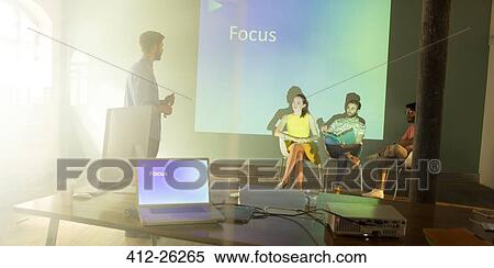 Business people preparing audio visual presentation on Focus View Large Photo Image Stock Photography - Business people preparing audio visual presentation on Focus. Fotosearch