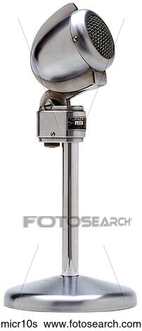 Maker: Sure Model: Dynamic Year: 1940 3/4 View Microphone View Large Photo Image Stock Photograph - Maker: Sure Model: Dynamic Year: 1940 3/4 View Microphone . Fotosearch