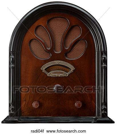 Maker: Jackson Bell Co. Model: Cathedral Year: 1932 Front View All brown wood, arch shaped, decorative speaker face Radio View Large Photo Image Stock Image - Maker: Jackson Bell Co. Model: Cathedral Year: 1932 Front View All brown wood, arch shaped, decorative speaker face Radio. Fotosearch