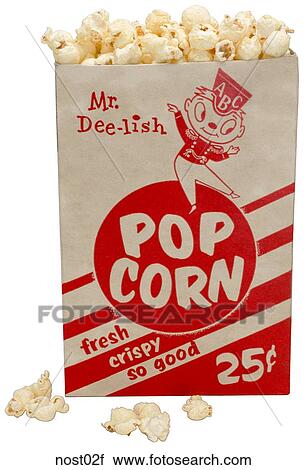 Maker: Belro Vending Company Model: N/A Year: 1950`s Front View Red & White Popcorn Box, filled with popcorn Nostalgic Memorabilia View Large Photo Image Stock Image - Maker: Belro Vending Company Model: N/A Year: 1950`s Front View Red & White Popcorn Box, filled with popcorn Nostalgic Memorabilia. Fotosearch