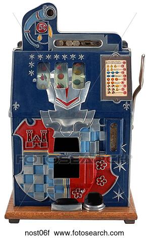 Maker: Mills Model: Iron Knight Year: 1930`s Front View Slot Machine, colorful clown on front Nostalgic Memorabilia View Large Photo Image Stock Image - Maker: Mills Model: Iron Knight Year: 1930`s Front View Slot Machine, colorful clown on front Nostalgic Memorabilia. Fotosearch