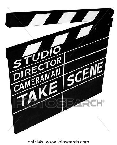 Maker: Unknown Model: Charlie Chaplin Studios Year: 1939 3/4 View Clap Board, black board with white lettering Entertainment View Large Photo Image Stock Photograph - Maker: Unknown Model: Charlie Chaplin Studios Year: 1939 3/4 View Clap Board, black board with white lettering Entertainment . Fotosearch