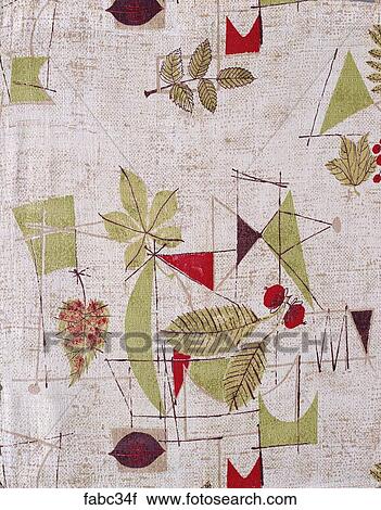 Style: Modern Nature Beige background, Green leaves w/Red Fabrics View Large Photo Image Stock Image - Style: Modern Nature Beige background, Green leaves w/Red Fabrics . Fotosearch