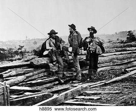 1800 1800S 1860 1860S Captured Military Confederate Soldiers Sitting Pile Logs Wooden Railroad Ties American Civil War View Large Photo Image Stock Photography - 1800 1800S 1860 1860S Captured Military Confederate Soldiers Sitting Pile Logs Wooden Railroad Ties American Civil War . Fotosearch
