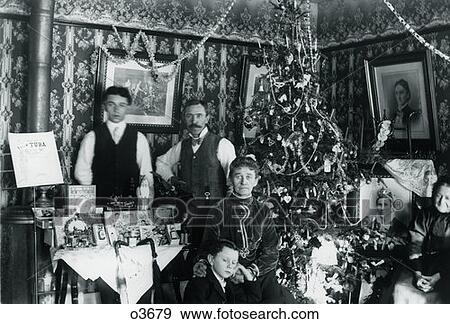 1800 1800S 1890 1890S Vintage Family Portrait Men Women Children Drawing Room Christmas Tree View Large Photo Image Stock Photo - 1800 1800S 1890 1890S Vintage Family Portrait Men Women Children Drawing Room Christmas Tree. Fotosearch