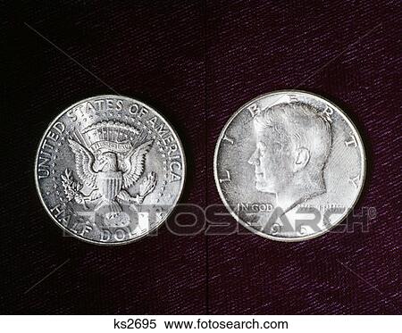 1964 United States Kennedy Half Dollar 50 Cents Coin Both Sides Flip Heads Tails In God We Trust Retro Vintage View Large Photo Image Stock Photography - 1964 United States Kennedy Half Dollar 50 Cents Coin Both Sides Flip Heads Tails In God We Trust Retro Vintage. Fotosearch