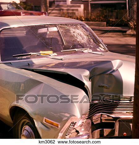 1970 1970S Car Crash Accident Severe Retro View Large Photo Image Stock Image - 1970 1970S Car Crash Accident Severe Retro . Fotosearch
