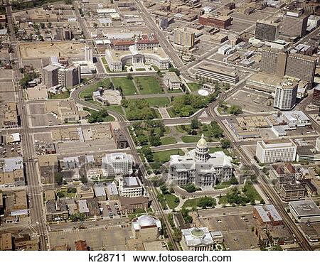 1970 1970S Retro Civic Center Capital Denver Colorado View Large Photo Image Stock Image - 1970 1970S Retro Civic Center Capital Denver Colorado . Fotosearch