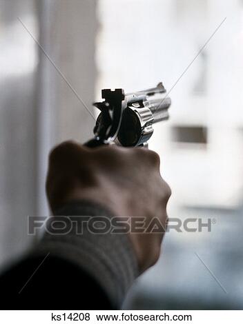 1970S Hand Gun Revolver View Large Photo Image Stock Photo - 1970S Hand Gun Revolver. Fotosearch