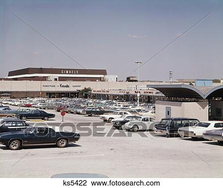 1970S Parking Lot Cars Suburban Shopping Center Department Store Gimbels King Of Prussia Pa Retro Vintage Stores Mall View Large Photo Image Stock Image - 1970S Parking Lot Cars Suburban Shopping Center Department Store Gimbels King Of Prussia Pa Retro Vintage Stores Mall. Fotosearch