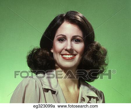 1970S Portrait Smiling Brunette Woman View Large Photo Image Stock Image - 1970S Portrait Smiling Brunette Woman. Fotosearch
