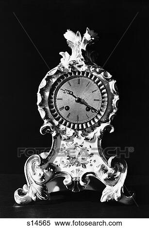 Antique Porcelain Frame Shelf Clock View Large Photo Image Stock Photography - Antique Porcelain Frame Shelf Clock. Fotosearch