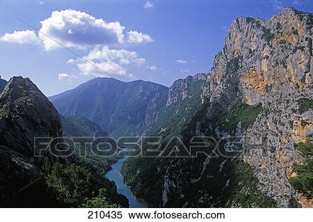 Belvedere De Galetas France Les Gorges Du Verdon View Large Photo Image Stock Photography - Belvedere De Galetas France Les Gorges Du Verdon . Fotosearch